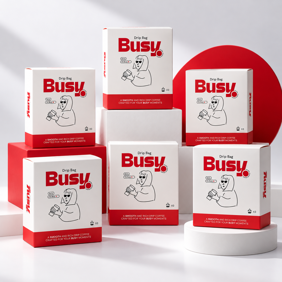 Busy Drip Bundle - drip bag boxes